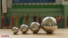 Zintuiglijke reflecterende zilveren ballen