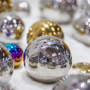 tickit Sensory Reflective Silver Balls -   
