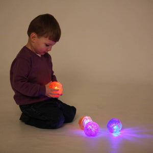 tickit Small Irregular Sensory Flashing Ball Set -   