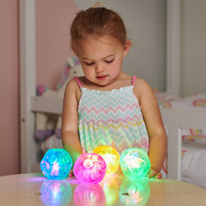 tickit Small Irregular Sensory Flashing Ball Set -   