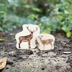 tickit Wooden Forest Animal Blocks -   