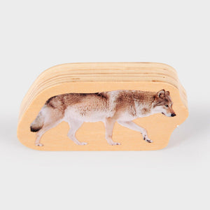 tickit Wooden Forest Animal Blocks -   