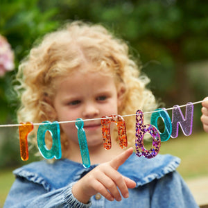 tickit Rainbow Glitter Letters -   