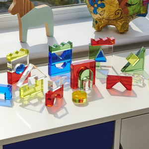 tickit Colour Crystal Block Set -   