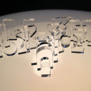 tickit Clear Crystal Block Set -   