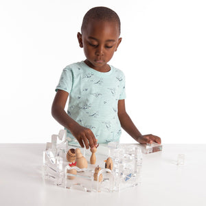 tickit Clear Crystal Block Set -   