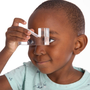 tickit Clear Crystal Block Set -   