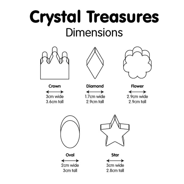 TickiT Colour Crystal Treasures 12