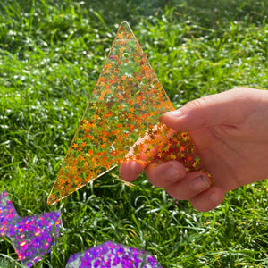 tickit Rainbow Glitter Shapes -   