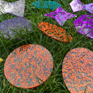 tickit Rainbow Glitter Shapes -   