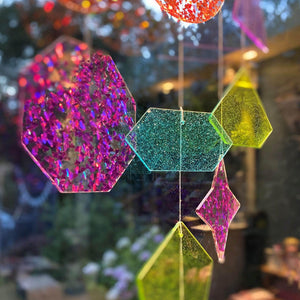 tickit Rainbow Glitter Shapes -   