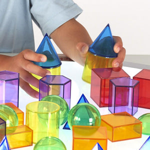 tickit Translucent Geometric Shapes -   
