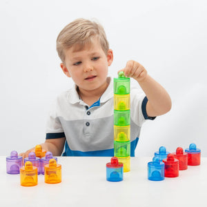 tickit Translucent Colour Pots -   