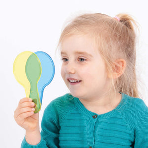 tickit Translucent Colour Paddles -   