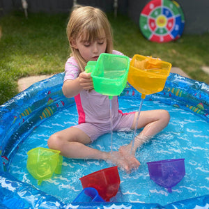 tickit Translucent Colour Funnels -   