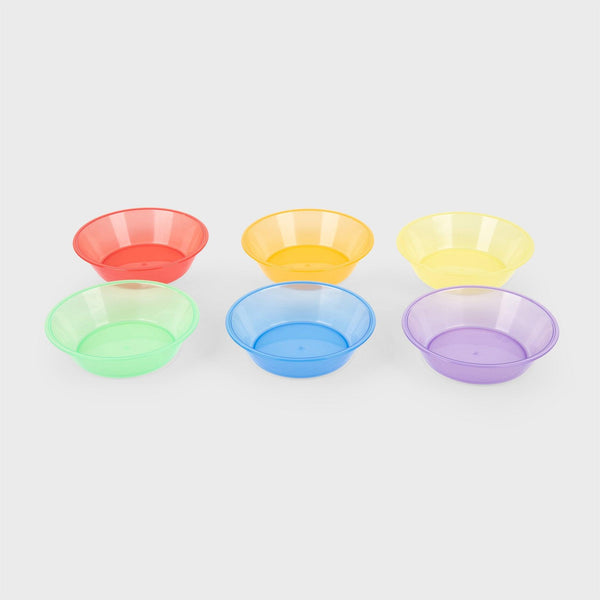 TickiT Translucent Colour Sorting Bowls 8