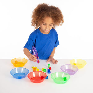 tickit Translucent Colour Sorting Bowls -   