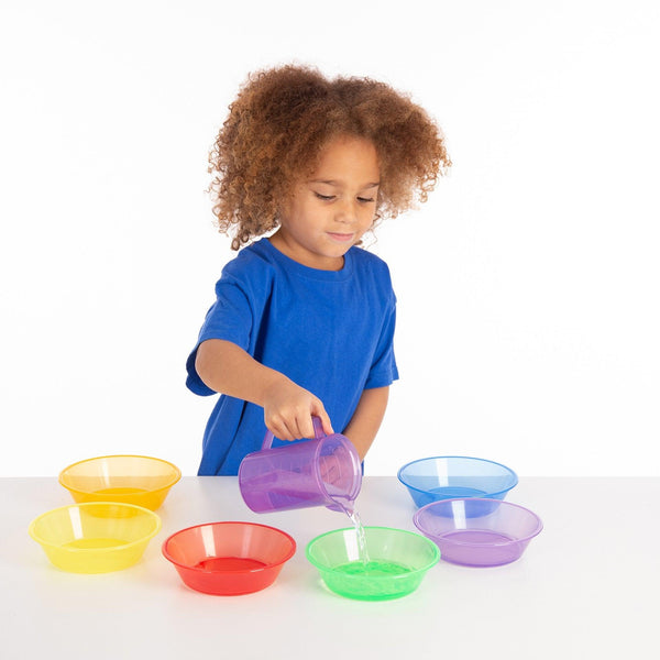 TickiT Translucent Colour Sorting Bowls 12