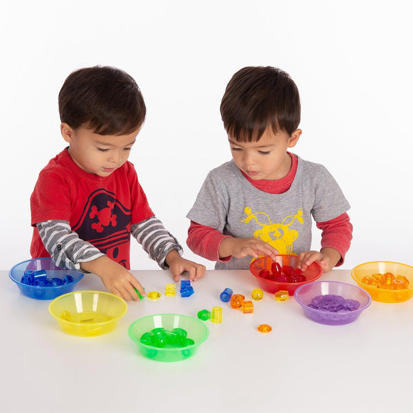 TickiT Translucent Colour Sorting Bowls 4
