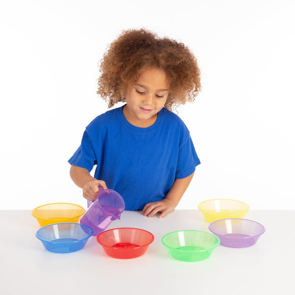 TickiT Translucent Colour Sorting Bowls 6