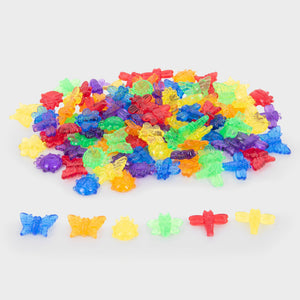 tickit Translucent Colour Bugs - Pack of 96 -