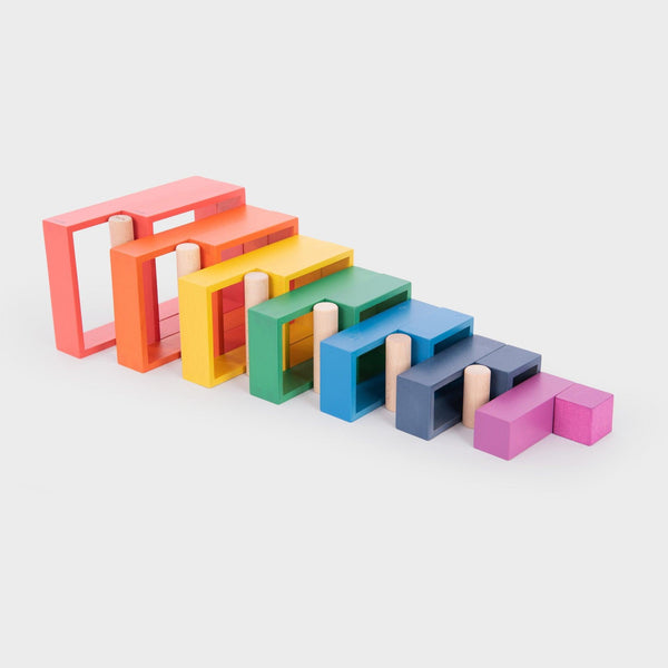 TickiT Rainbow Architect Squares 11