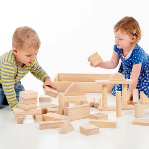 tickit Wooden Jumbo Block Set -   