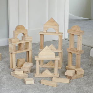 tickit Wooden Jumbo Block Set -   
