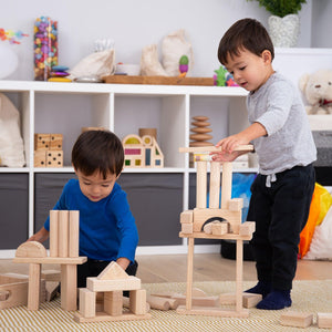 tickit Wooden Jumbo Block Set -   