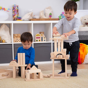 tickit Wooden Jumbo Block Set -   