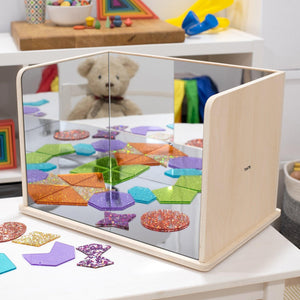 tickit Wooden Exploratory Mirror -   