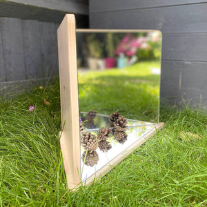 tickit Wooden 4-Way Mirror -   