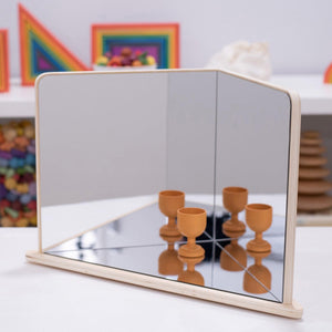 tickit Wooden 4-Way Mirror -   