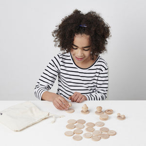 tickit Wooden Treasures Touch & Match Set -   
