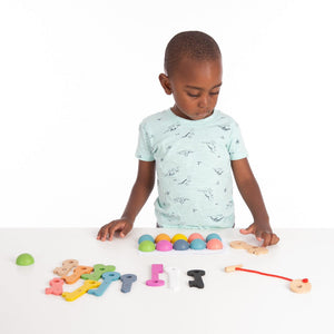 tickit Rainbow Wooden Keys -   