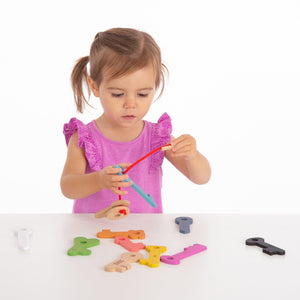 tickit Rainbow Wooden Keys -   