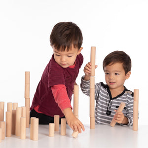 tickit Natural Wooden Architect Columns -   