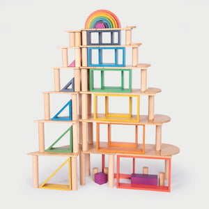 tickit Natural Wooden Architect Columns -   