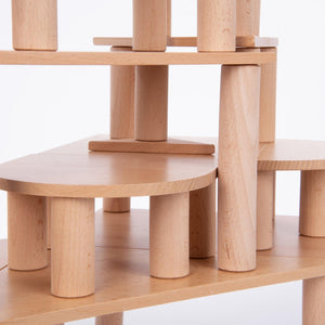 tickit Natural Wooden Architect Columns -   