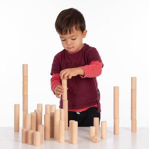 tickit Natural Wooden Architect Columns -   