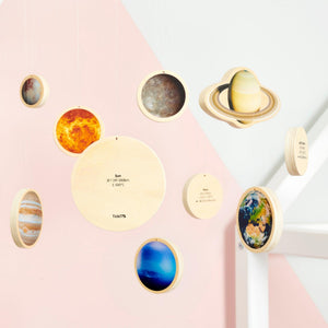 tickit Wooden Solar System Discs -   