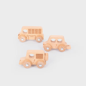 tickit Natural Wooden City E-Vehicles -   