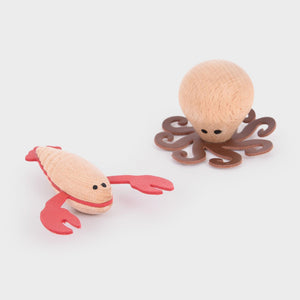 tickit Wooden Sea Creatures -   