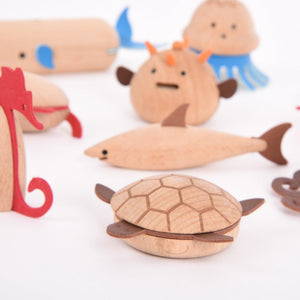 tickit Wooden Sea Creatures -   