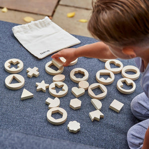 tickit Inside Outside Wooden Shapes -   