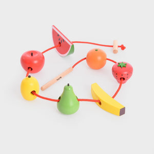 tickit Frutas de madera para enhebrar -   