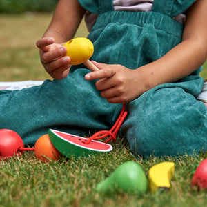tickit Frutas de madera para ensartar -   