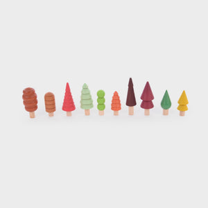 tickit Seasonal Woodland Trees -   
