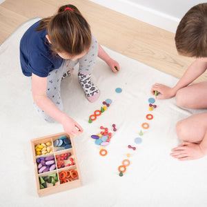 tickit Wooden Treasures Sorting Set -   