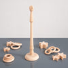 tickit Natural Wooden Ring Stand -   